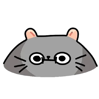 🤔 emoji Крис 🐀 by dexteroq🥷 Telegram sticker 15 of 20