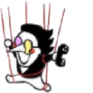 Sticker from Spamton