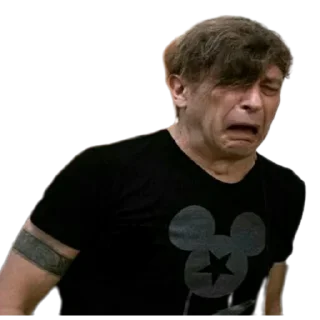 😭 emoji Лёвчик из Би-2 Telegram sticker 13 of 34