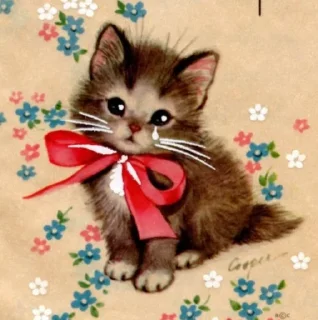 Sticker from Sweet vintage @cutethemes