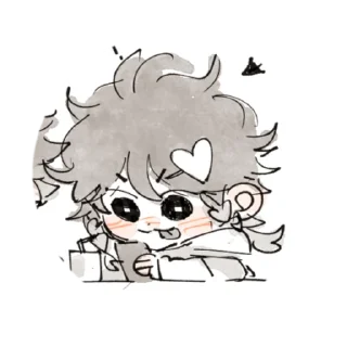 🤭 emoji chu-chu xiaoven Telegram sticker 22 of 49