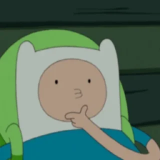 😣 emoji Время приключений Telegram sticker 24 of 53