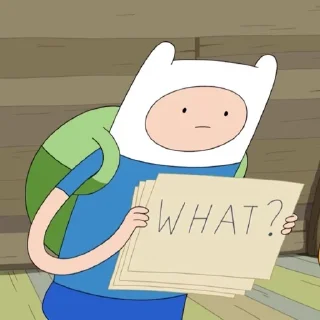 🤨 emoji Время приключений Telegram sticker 11 of 53