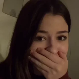 😱 emoji Ава зайка🫶🏻 Telegram sticker 9 of 26