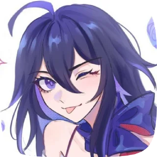 🌟 emoji Seele (creator- @ymiko_ri ) Telegram sticker 6 of 50