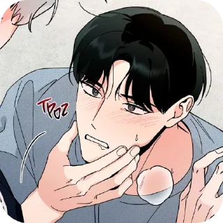 Sticker from home five ☆