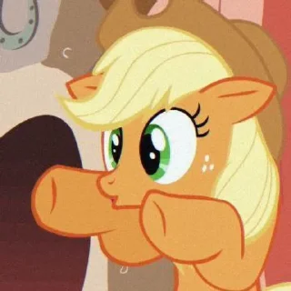 🌟 emoji Applejack • @Earth928B Telegram sticker 11 of 55