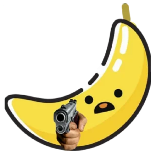 🔫 emoji Бананчик топ Telegram sticker 6 of 23