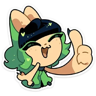 Sticker from Кислая Кошечка