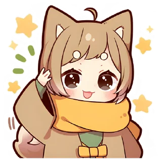 👋 emoji Щенок Шиба @nyasticks Telegram sticker 9 of 41