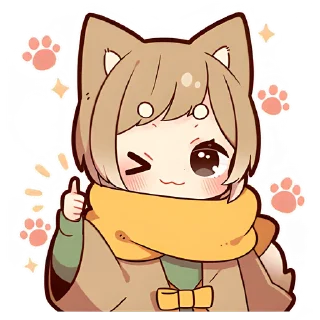 👍 emoji Щенок Шиба @nyasticks Telegram sticker 12 of 41