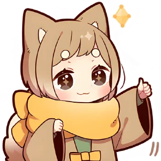 👍 emoji Щенок Шиба @Nyasticks Telegram sticker 9 of 41