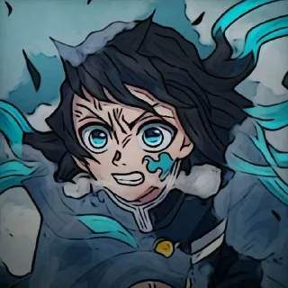 ☁️ emoji Клинок рассекающий демонов 2 Telegram sticker 15 of 120