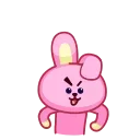 😬 emoji BT21 Telegram sticker 24 of 27