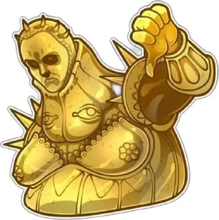 👎 emoji Тёмные Души Telegram sticker 13 of 52