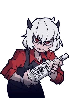 🍾 emoji Хеллтейкер головного мозга Telegram sticker 24 of 53