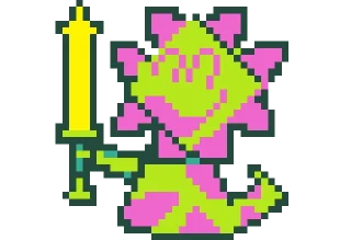 🌟 emoji Флорадин ТГК: @sticker_deltarune Telegram sticker 6 of 18