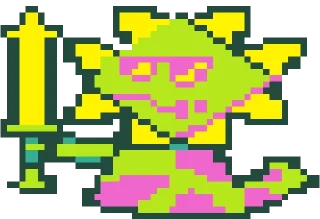 🌟 emoji Флорадин ТГК: @sticker_deltarune Telegram sticker 17 of 18