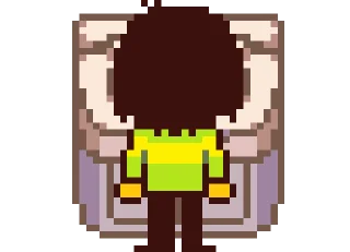 🌟 emoji Крис @sticker_deltarune Telegram sticker 19 of 110