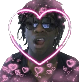 Sticker from Lovely Chief Keef