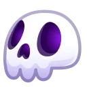 ☠️ emoji ~ 𝗖𝗵 @Xbrhmx7 | 𝗕𝘆 @r_sns Telegram sticker 14 of 40