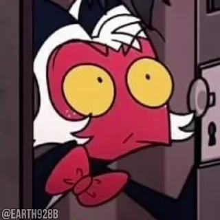 😍 emoji @EARTH928B <- АДСКИЙ БОСС HELLUVA BOSS СТИКЕРЫ Telegram sticker 24 of 30