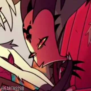 😈 emoji @EARTH928B <- АДСКИЙ БОСС HELLUVA BOSS СТИКЕРЫ Telegram sticker 10 of 30
