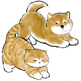 ☀ emoji Шиба и Нян @Nyasticks Telegram sticker 24 of 41