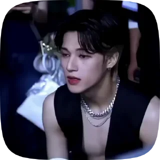 😶 emoji « @shiakenma - wooyoung» Telegram sticker 5 of 17