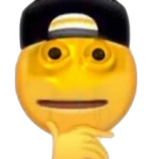 🤔 emoji Cursed emoji Telegram sticker 14 of 20