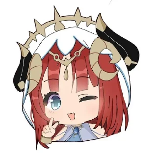 🤩 emoji Нилу_геншин Telegram sticker 18 of 23