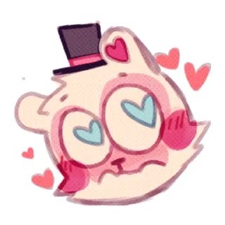 ❤ emoji Fnaf Telegram sticker 13 of 18