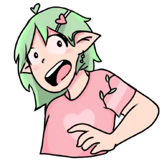 😨 emoji Sally stick pack1 Telegram sticker 8 of 21