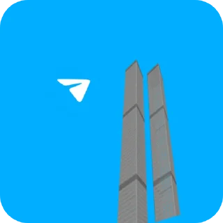 ✈ emoji ТЕЛЕГРАМ Telegram sticker 10 of 16