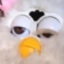Sticker from fakin furby