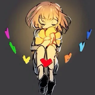 Sticker from 𝙵𝚛𝚒𝚜𝚔 𝚋𝚢 : : @stickers_undertale