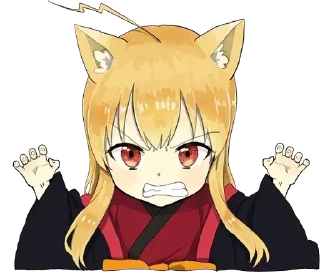 😠 emoji мяуу @k07stik @k07stik Telegram sticker 12 of 39
