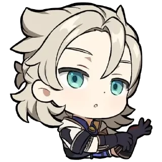 Sticker from albedo [@hjvgyy]