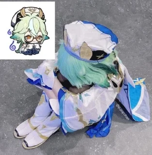 😣 emoji (Sucrose&Albedo) @brntbruh Telegram sticker 12 of 67