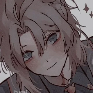 Sticker from Albedo