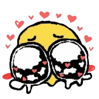 🥰 emoji Смайлы: @Pea4_stickerbot Telegram sticker 6 of 36
