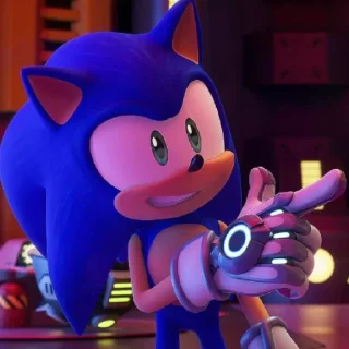 Sticker from Sonic prime (my username @Darkhote )