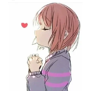 Sticker from Frisk(Фриск)@red_lilia