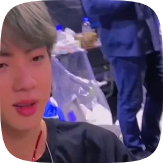 🚿 emoji Seokjin Telegram sticker 18 of 21
