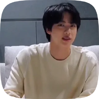 🚿 emoji Seokjin Telegram sticker 4 of 21