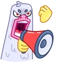 🤬 emoji Long Goose Telegram sticker 11 of 33