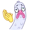 ☹️ emoji Long Goose Telegram sticker 9 of 33