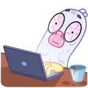 😳 emoji Long Goose Telegram sticker 23 of 33