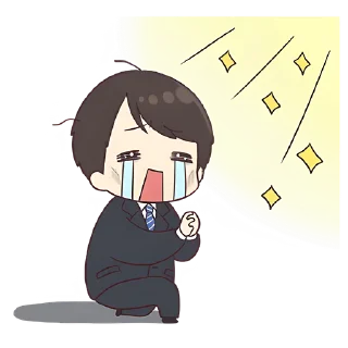 😭 emoji Деловой-кун 2 @Nyasticks Telegram sticker 8 of 41