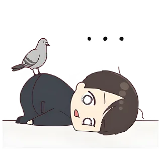 😐 emoji Деловой-кун 2 @Nyasticks Telegram sticker 16 of 41